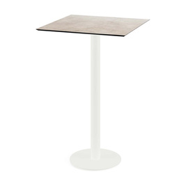 bar table white | Moonstone square | 700 mm x 700 mm product photo