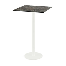bar table white | Galaxy Marble square | 700 mm x 700 mm product photo