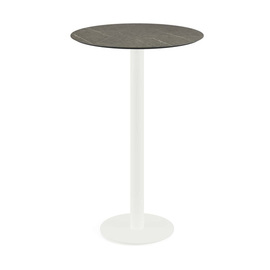 bar table white | Midnight Marble round Ø 700 mm product photo