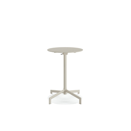 patio table | bar table VERSA beige foldable Ø 600 mm H 740 mm | 1020 mm product photo  S