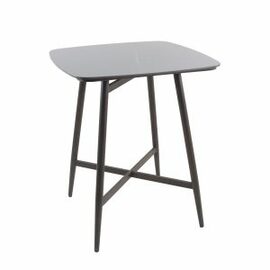 bar table PEDRO wengé | black | 900 mm x 900 mm H 1060 mm product photo
