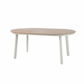 outdoor lounge table | dining table POLLY beige | 1800 mm x 1000 mm H 740 mm product photo