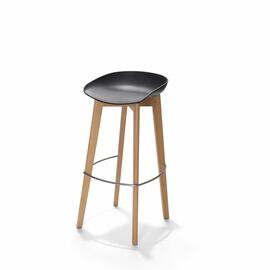 barstool Keeve black H 900 mm | stackable product photo