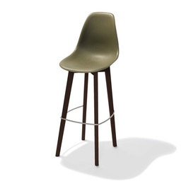 bar chair Keeve black | green H 1090 mm | stackable product photo