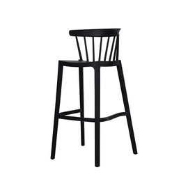 barstool Windson polypropylene black product photo