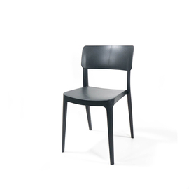 stacking chair WING • anthracite H 819 mm product photo