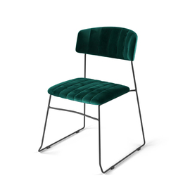 stacking chair Mundo • green H 790 mm product photo