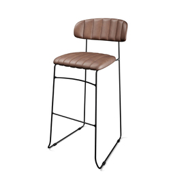 barstool Mundo • cognac colour H 1050 mm product photo