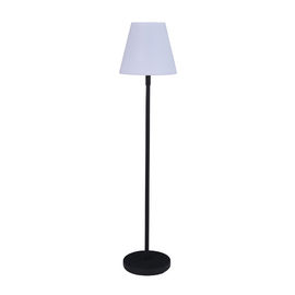 outdoor LED floor lamp STELLA black with solar panel Ø 350 mm H 1500 mm product photo