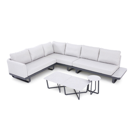 outdoor lounge set FELLOW anthracite | light grey product photo