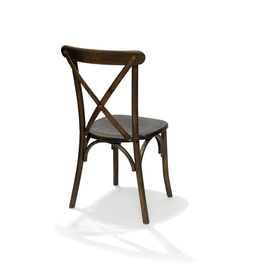 wooden chair Crossback • brown H 880 mm product photo  S