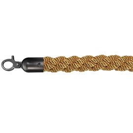barrier cord LUXUS | colour of fittings black L 1.57 m product photo