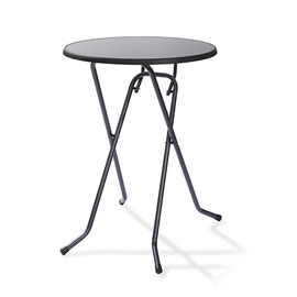high table | folding table Amsterdam Sevelit steel anthracite Points Ø 800 mm product photo