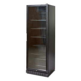 bottle Cooler with illumination | glass door | convection cooling 386 ltr product photo