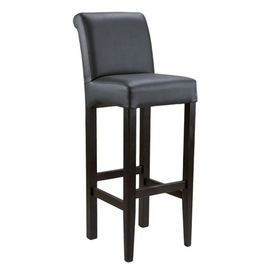 upholstered bar chair • black | seat height 800 mm product photo
