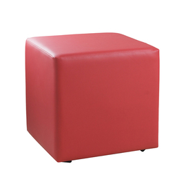cube stool • red | seat height 450 mm product photo