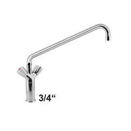 Column battery 3/4" H 420 mm | two-handle mixer tap outreach 450 mm product photo