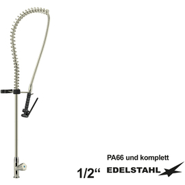 rinse sink mixer 1/2" H 1150 mm outreach 400 mm (shower) product photo