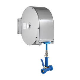 hose rewinder 1/2" closed version with dairy steam hose 6 m product photo