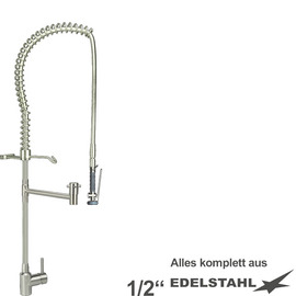 Pre-rinse shower topform 1/2" one hole lever mixer tap product photo