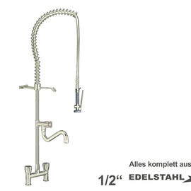 Pre-rinse shower topmix 1/2" two-handle mixer tap product photo