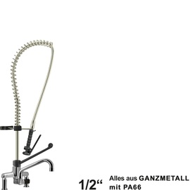 dish rinsert ultimo 1/2" lever mixer tap | black product photo