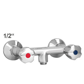 hose fitting profi 1/2" valve direction 3/4" | Pentachrome metal handle product photo