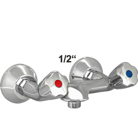 hose fitting maxos 1/2" valve direction 3/4" | Pentachrome metal handle product photo