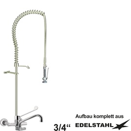 Pre-rinse shower maxum 3/4" lever mixer tap product photo