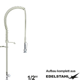 Pre-rinse shower praktic 1/2" lever mixer H 1150 mm product photo