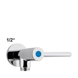 wall valve silver 1/2" 1-wing handle long product photo
