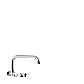 wall valve profi 3/4" with swivel spout | outreach 300 mm product photo