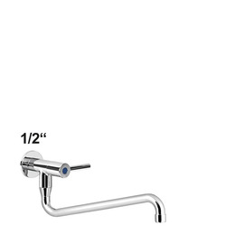wall valve silver 1/2" S-spout A 300 mm product photo