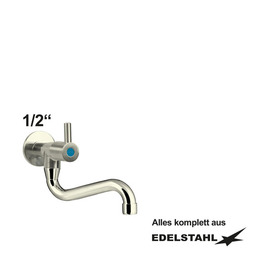 wall valve clamix 1/2" lever mixer tap S-outlet below A 200 mm product photo