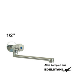 wall valve clarix 1/2" straight spout A 250 mm product photo