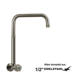 wall valve clarix 1/2" high C-spout straight A 250 mm product photo