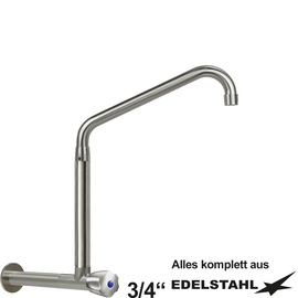 wall valve clarix high C-spout slanted Wall distance extension 210 mm A 300 mm product photo