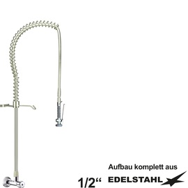 Pre-rinse shower praktic 1/2" lever mixer H 1100 mm product photo
