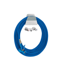 cleaning set with cleaning shower | hose holder | wall-mounted mixer cleaning hose 1/2" 15 m product photo