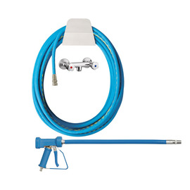 cleaning set with lance | hose | wall bracket drinking water hose 1/2" 15 m wall-mounted product photo