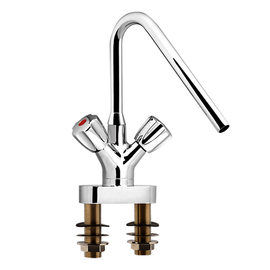 Boiler inlet 40 ° with block battery 3/4" outreach 200 mm discharge height 90 mm  H 270 mm product photo