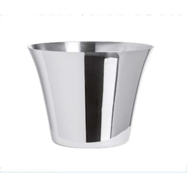 champagne cooler MODERN ISEO stainless steel silver plated Ø 270 mm H 215 mm product photo