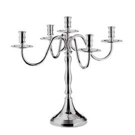candelabre CLASSICA 5-flame silver plated H 400 mm product photo
