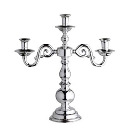 candelabre CLASSICA 3-flame silver plated H 360 mm product photo