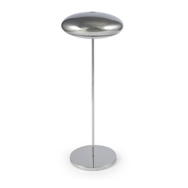rechargeable table lamp NUVOLA chromium coloured H 310 mm product photo