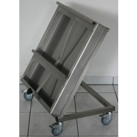 baking paper trolley stainless steel suitable for baking paper 580 x 780 mm | 595 mm x 480 mm H 760 mm product photo