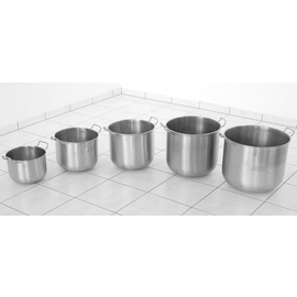 mixing machine bowl 10 ltr stainless steel  Ø 260 mm  H 200 mm  | 2 handles product photo