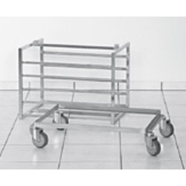 trolley stainless steel angle profile | suitable for bread crates 600 x 400 mm product photo