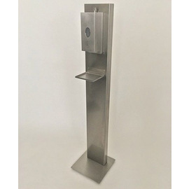 disinfectant dispenser | soap dispenser stainless steel | sensor battery-operated product photo