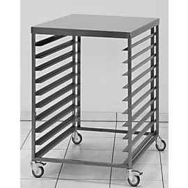 table trolley | glazing trolley UNIVERSAL tabletop angular supports | 650 mm x 810 mm H 850 mm product photo